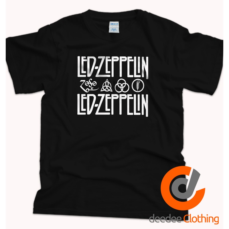 Áo Thun In Logo Zeppelin Led Cao Cấp