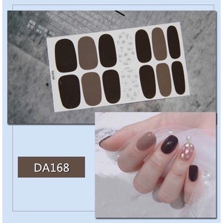 Dán móng nghệ thuật- Dán móng trang trí- Sticker dan móng - Set 14 miếng dán