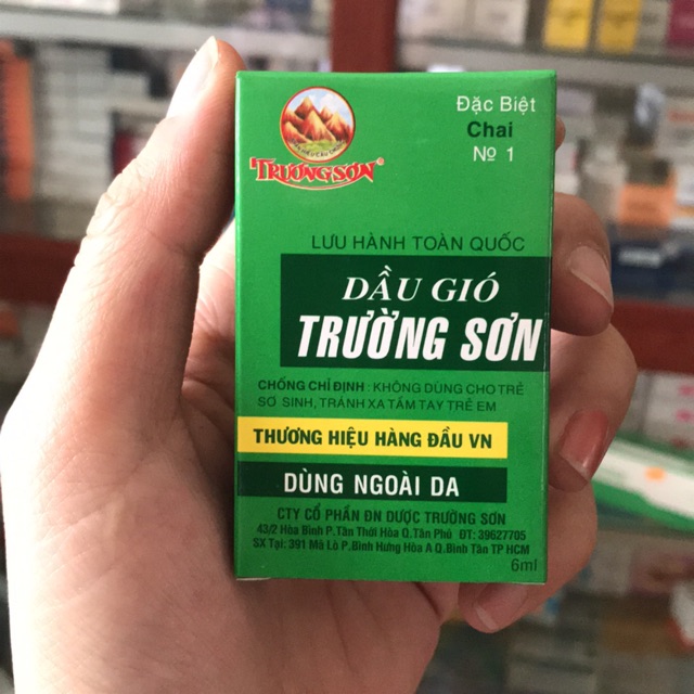 DẦU GIÓ TRƯỜNG SƠN