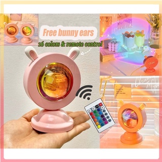 Rainbow Color Led Lights With Bracket Modern Style