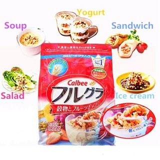Ngũ cốc Calbee Nhật gói đỏ