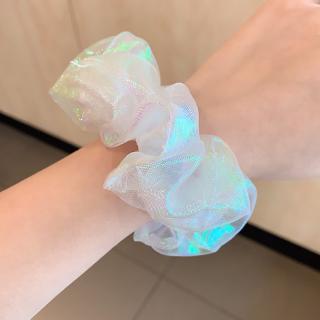  Dây cột tóc cỡ lớn lấp lánh phong cách hàn quốc cho nữ