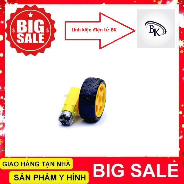 Động Cơ Giảm Tốc Vàng 3V-9V