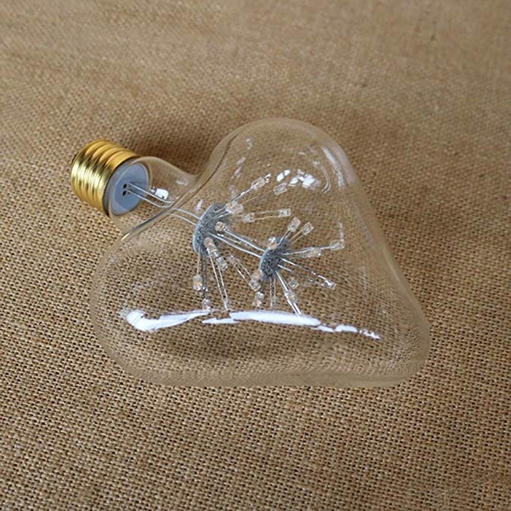 Đèn led bulb decor trang trí hình trái tim GIVASOLAR GV-FB-HEART