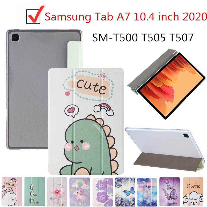 Bao Da Bảo Vệ Thời Trang Cho Samsung Galaxy Tab A7 10.4 Inch 2020 Sm-T500 T505