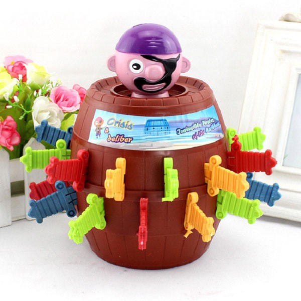 Trò Chơi Hải Tặc VPPT&amp;T Vui Nhộn Kịch Tính Cỡ Lớn 14 x 21cm / 24 D.ao / HTCL02