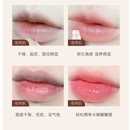 Tẩy tế bào chết môi HEYXI Coffee Lip Scrub 15g dưỡng ẩm HTTBC5