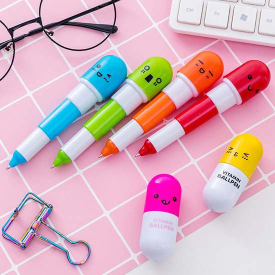 BÚT BI HÌNH VIÊN THUỐC XINH XẮN CHO BÉ