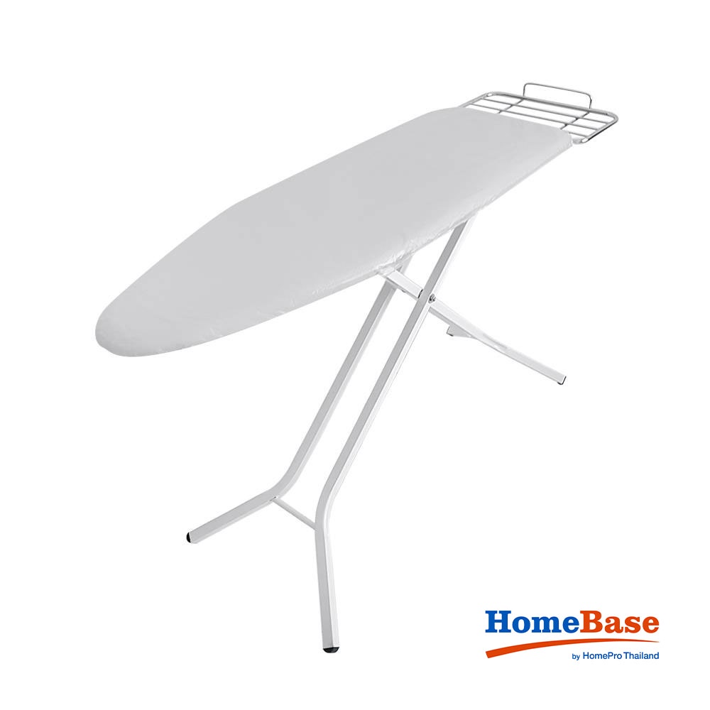 HomeBase PLIM Bàn để ủi quần áo 11 độ cao bằng thép khay bàn ủi to JUMBO Thái Lan W148.5xH85xD50 cm