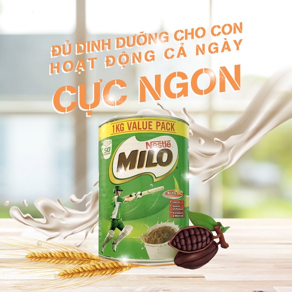 Sữa A2 Úc Nguyên Kem và MILO Dành Cho Mọi Lứa Tuổi Chính Hãng Giá Tốt