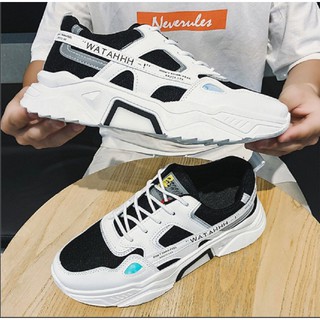 [FreeShip]Giày Thể Thao Nam Sneakers Phong Cách Hàn Quốc Tăng Chiều Cao T346