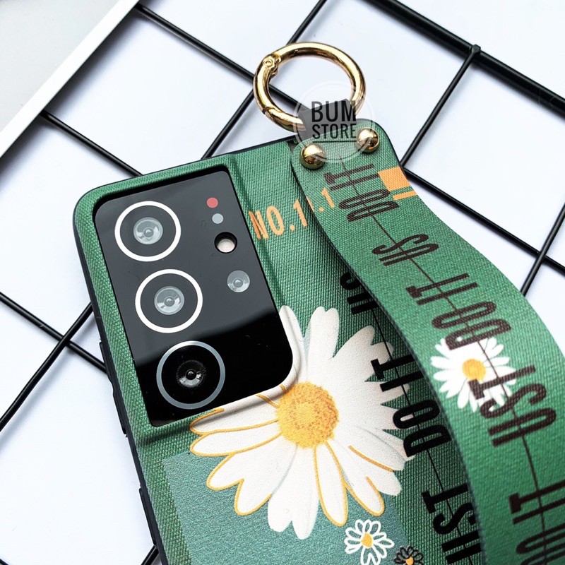 Ốp Lưng Hoa Cúc Samsung Galaxy S23 ULTRA / S23 PLUS / S22 ULTRA / S22 Plus / S21 Ultra / S21 Plus / S21 5G / A72 / A52