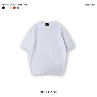 UNISEX - Áo phông COCCACH solid oversize CCS34