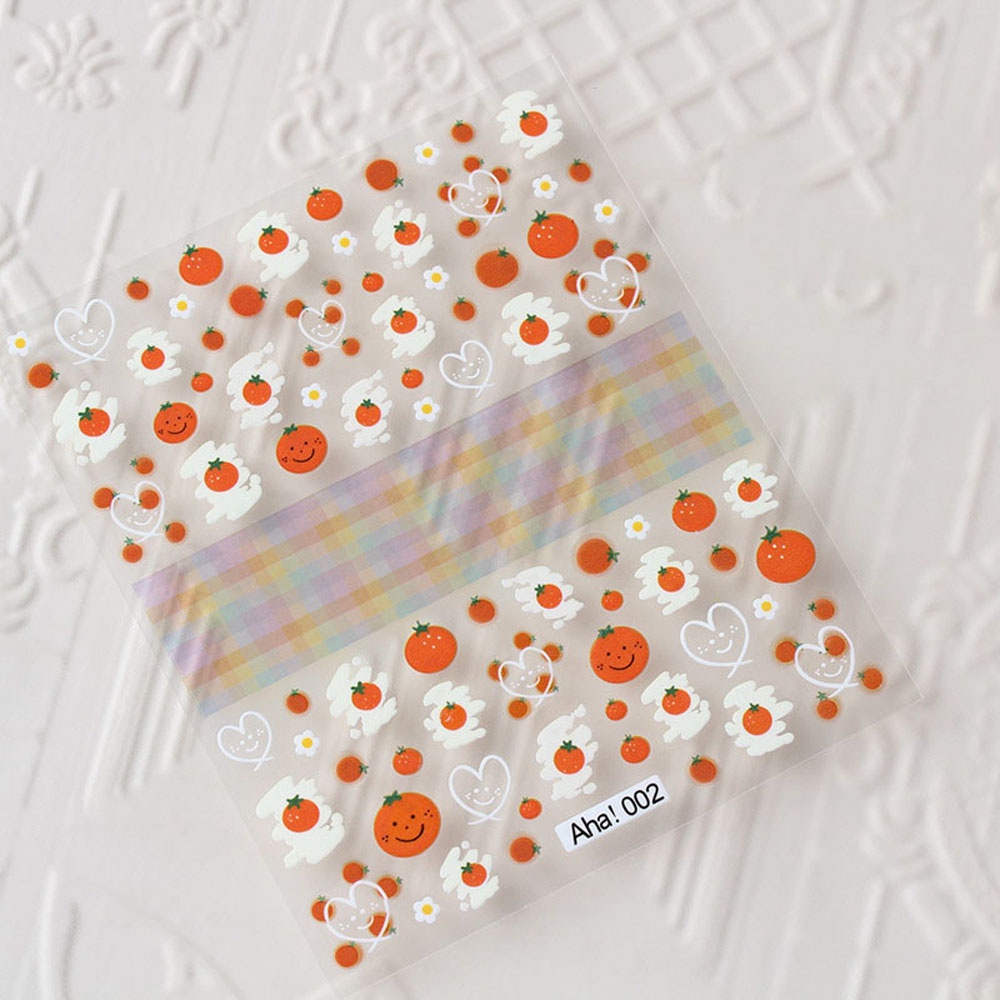 [Hàng mới về] Miếng dán trang trí móng tay nghệ thuật DIY họa tiết hoạt hình đáng yêu