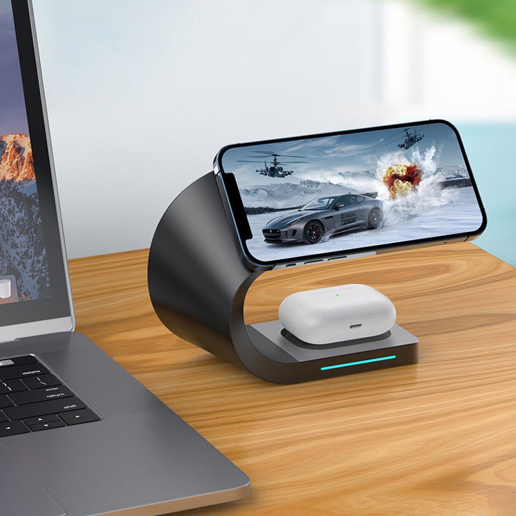 Đế sạc sạc ko dây táo LFX178 15W cho Ip