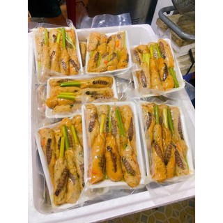 chả bề cuộn xả khay 500g