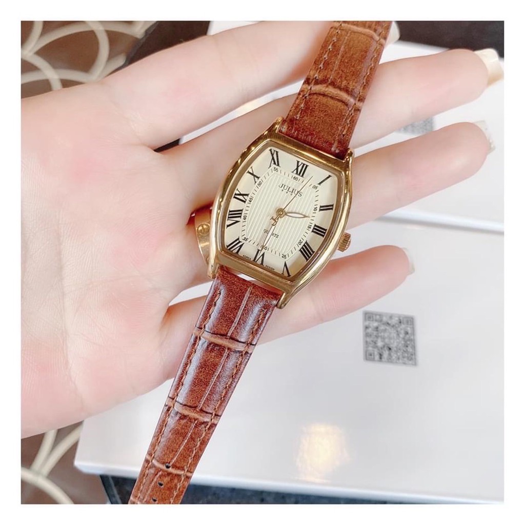 Đồng hồ nữ Julius JA-703 dây da | BigBuy360 - bigbuy360.vn