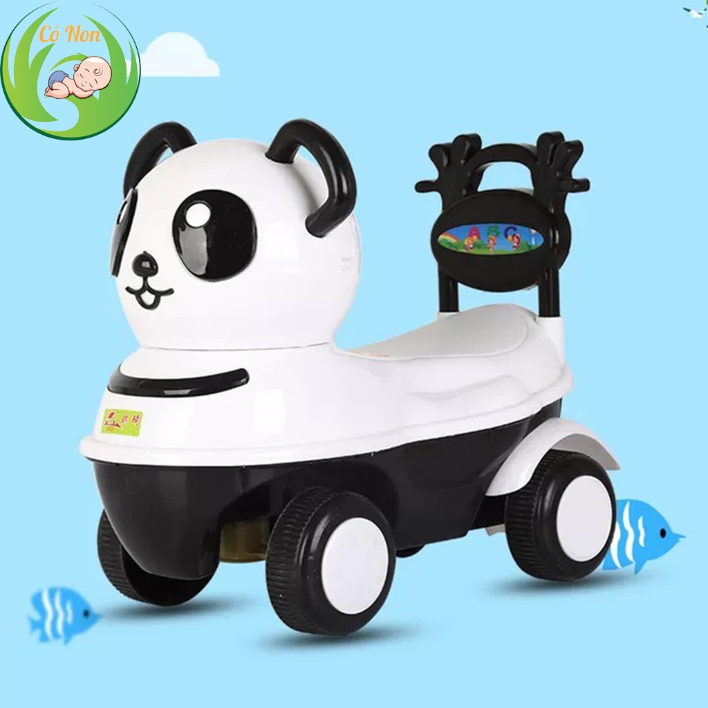 Xe chòi chân cho bé hình Gấu Trúc Panda có nhạc và đèn