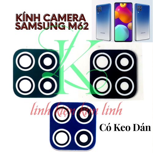 Kính camera SA m62 có keo dán (mặt kính camera sau SA m62)