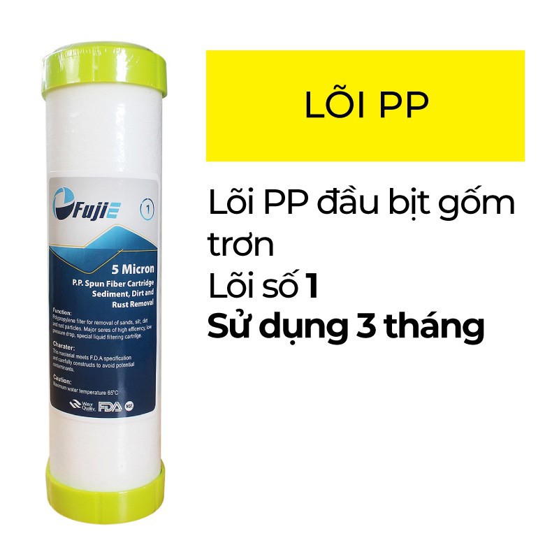Lõi lọc nước số 1 RO Fujie - PP 5 Micron