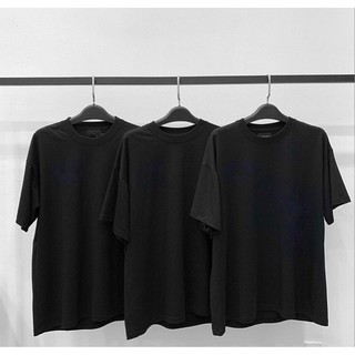 Áo thun đen trơn Oversize Unisex 🔸 SIÊU ĐẸP 🔸 áo phông ngắn tay không thể thiếu trong tủ đồ của mỗi người - G-A50