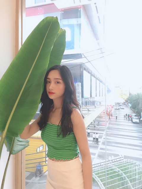 Áo 2d cuốn biên (hình thật 100%)