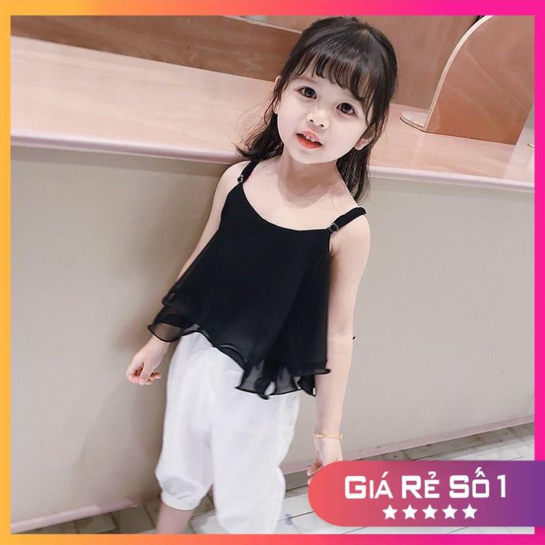 Bộ bé gái từ 10-23kg❤️Chất voan tơ cao cấp siêu mềm mát