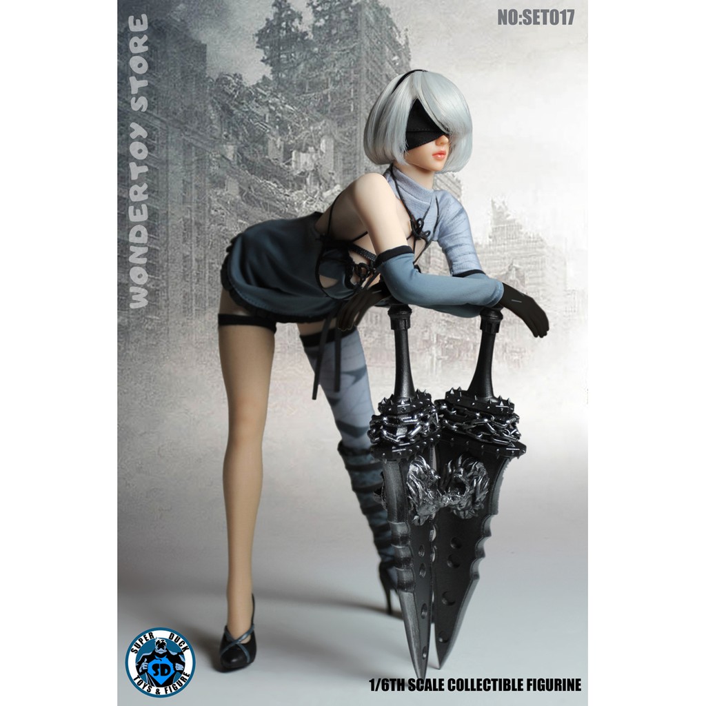 Mô hình Trang phục Nữ SUPER DUCK 2B Nier Automata SET017 1/6