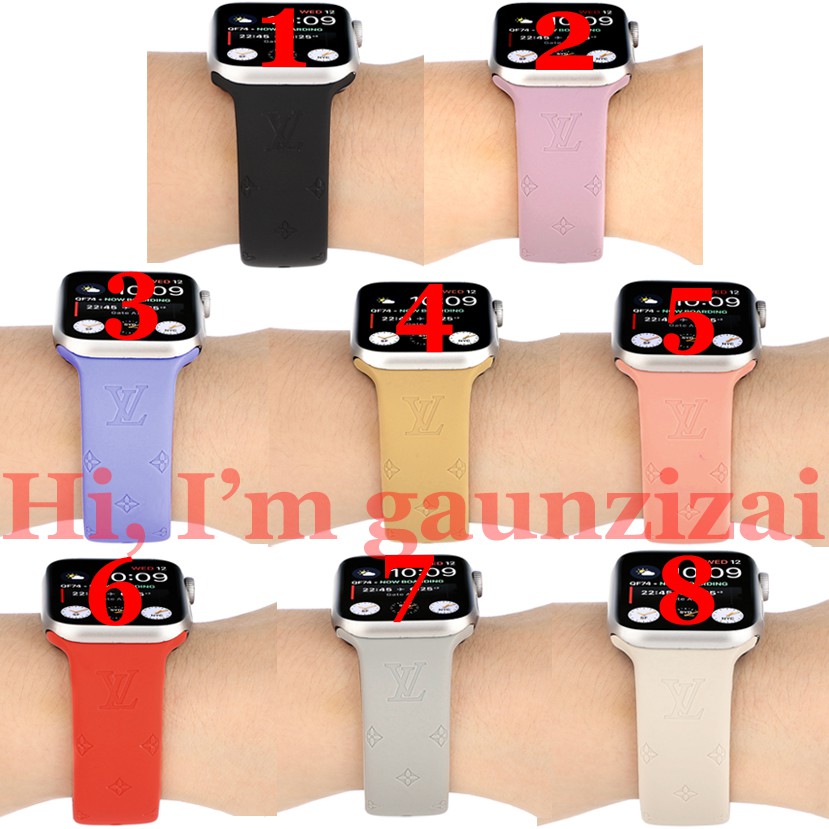 Dây Đeo Silicon Thể Thao Cho Đồng Hồ Thông Minh Apple Watch 1 / 2 / 3 / 4 / 5 / 6 Iwatch 38mm / 40mm / 42mm / 44mm