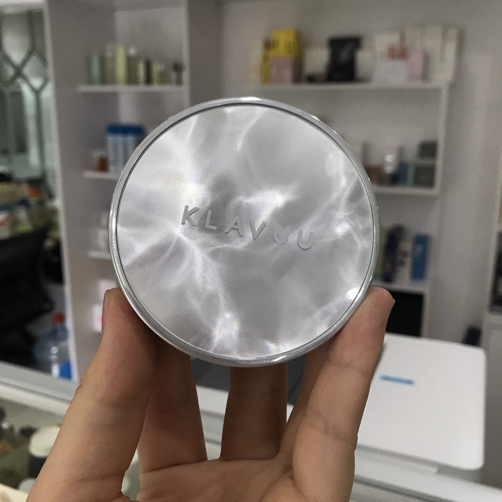Phấn Nước KLAVUU Urban Pearlsation High Coverage Tension Cushion EX SPF50+ PA++++ 12g