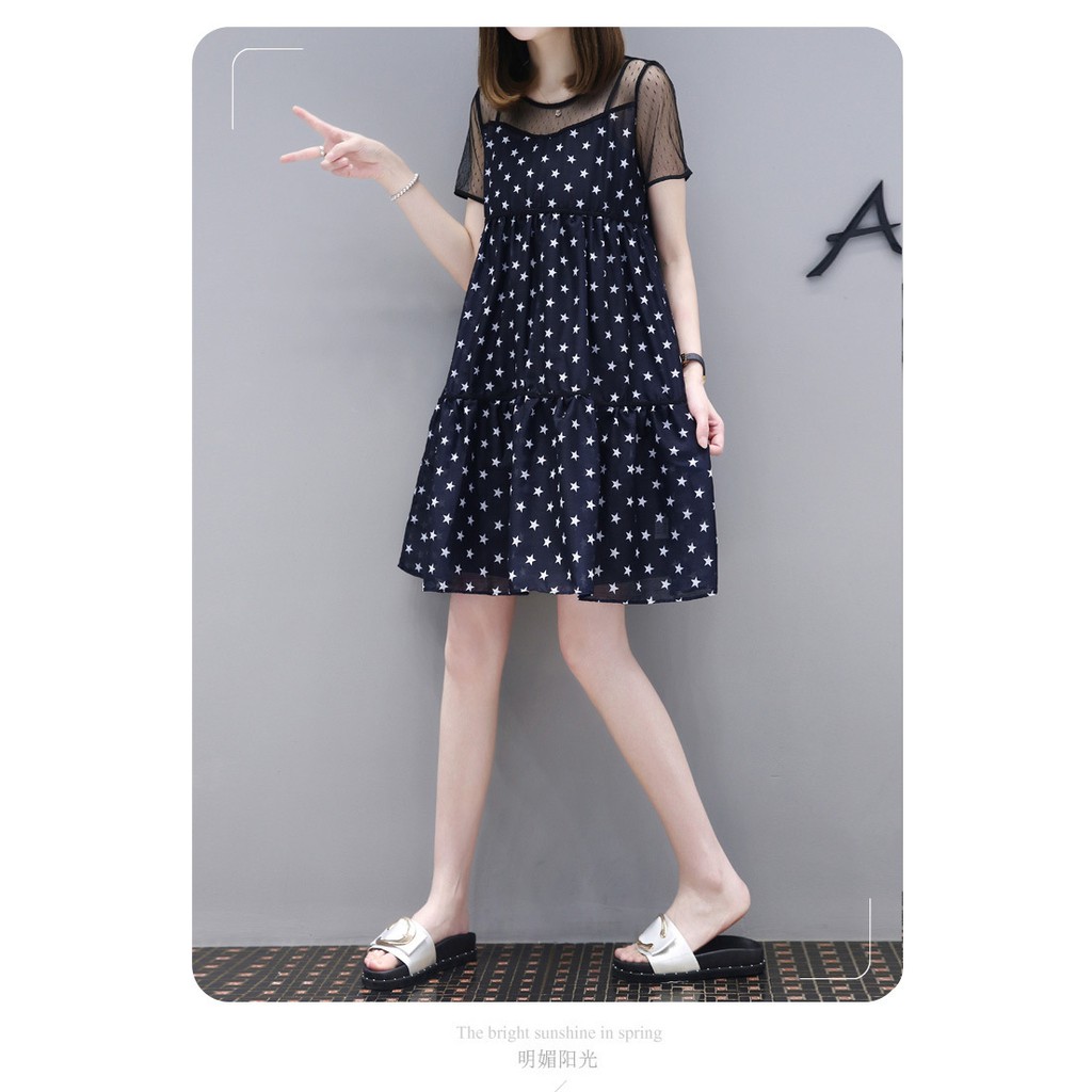 Đầm Bầu Váy Bầu Babydoll Nhiều Tầng Mùa Hè Phối Ren Xinh Xắn Đi Chơi Dự Tiệc Đi Biển HD2706 Honey Mommy