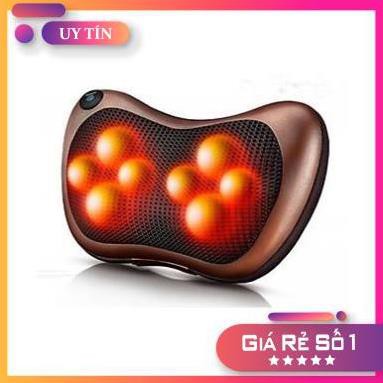 Gối massage hồng ngoại  8 bi cao cấp