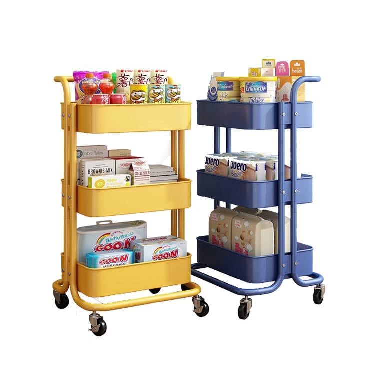 Kệ Đẩy Spa.Làm Nail Đa Năng Có Bánh Xe Linh Hoat