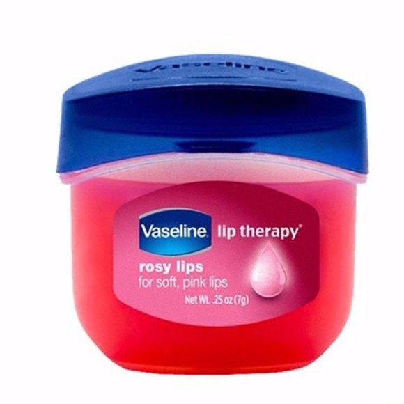 Son dưỡng môi mềm căng mịn cấp ẩm của Mỹ Vaseline Rosy Lips Therapy 7g