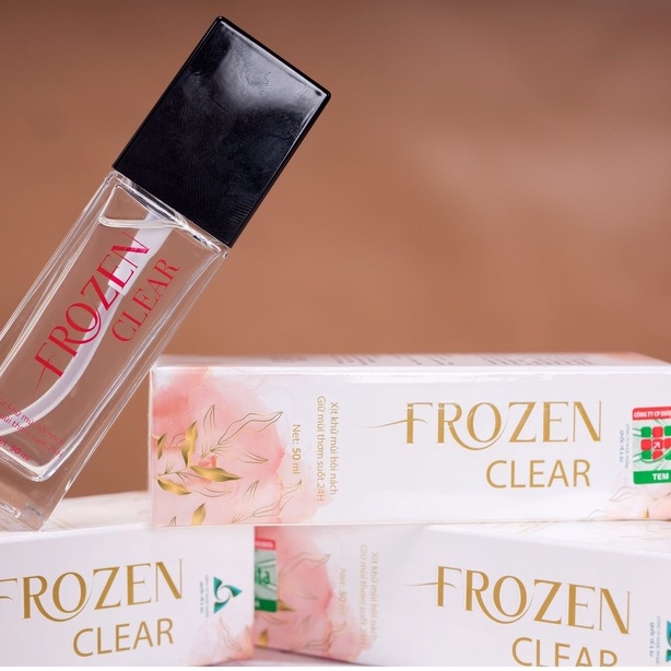 [Chính hãng] Xịt khử mùi hôi nách FROZEN Clear [ 50ml ] Khử mùi hôi nách ,thâm nách, ra mồ hôi nách .Hiệu quả sau 7 ngày