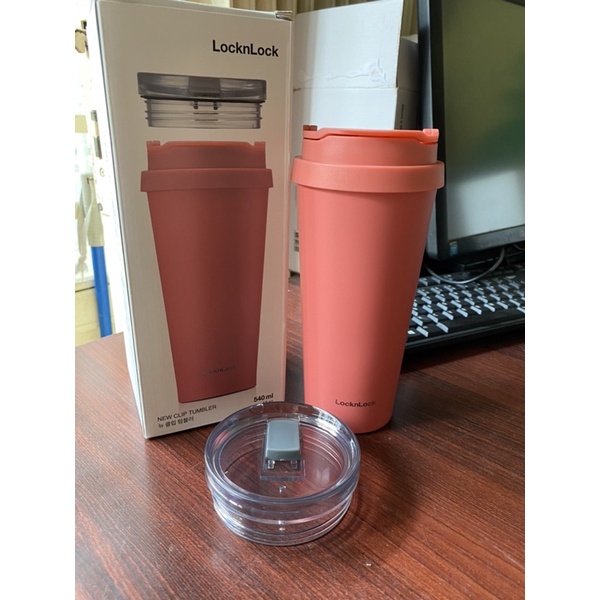 LY GIỮ NHIỆT NEW CLIP TUMBLER 540ML - LHC4279 LOGO LOCKNLOCK