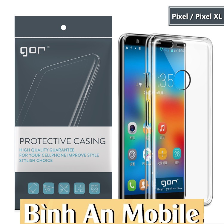 ỐP LƯNG GOOGLE PIXEL XL DẺO SIÊU TRONG SUỐT GOR