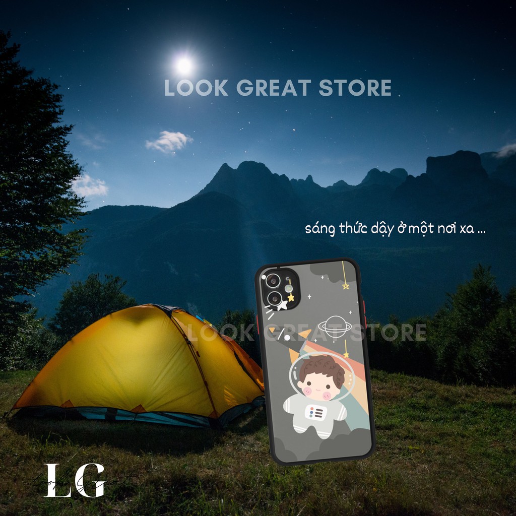 🌟 Look Great! Ốp lưng BÉ TRAI PHI HÀNH GIA_E016_Ốp lưng iphone 7Plus, 8Plus, XS Max, 11, 11Pro Max, 12Pro Max