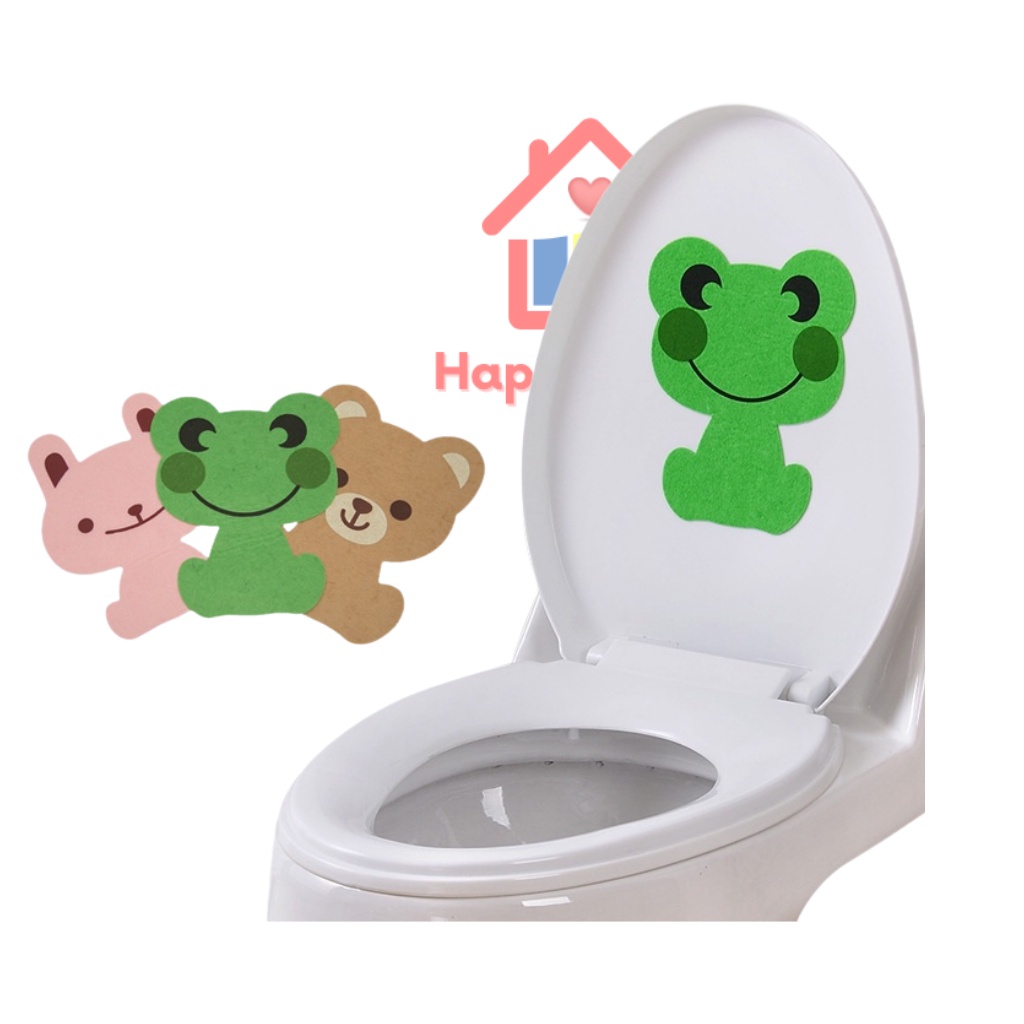 Khử mùi nhà vệ sinh, miếng dán khử mùi bồn cầu Happy Home