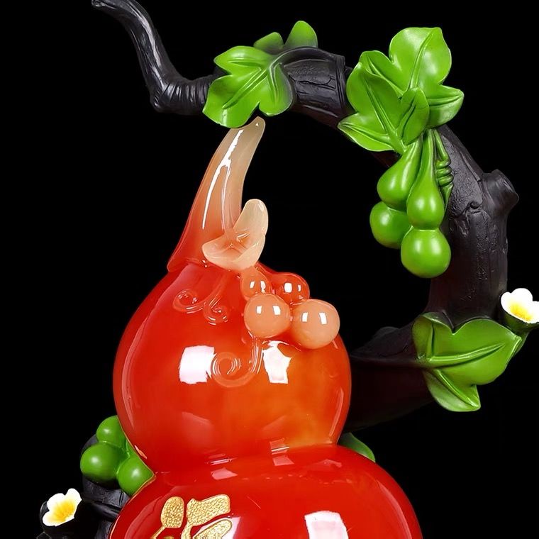 Hồ Lô Chữ Phúc Thu  Hút Tài LỘC Sang Trọng cao 29cm