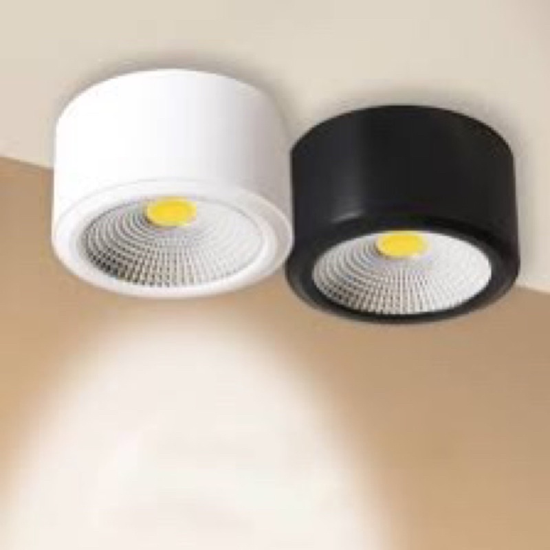 Sale đèn ống bơ 7w 1 màu và 3 màu( vỏ đen và trắng)