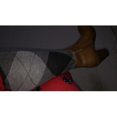 Giày big size boot cao gót da mềm full size 43