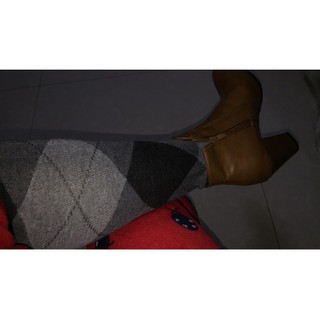 Giày big size boot cao gót da mềm full size 43