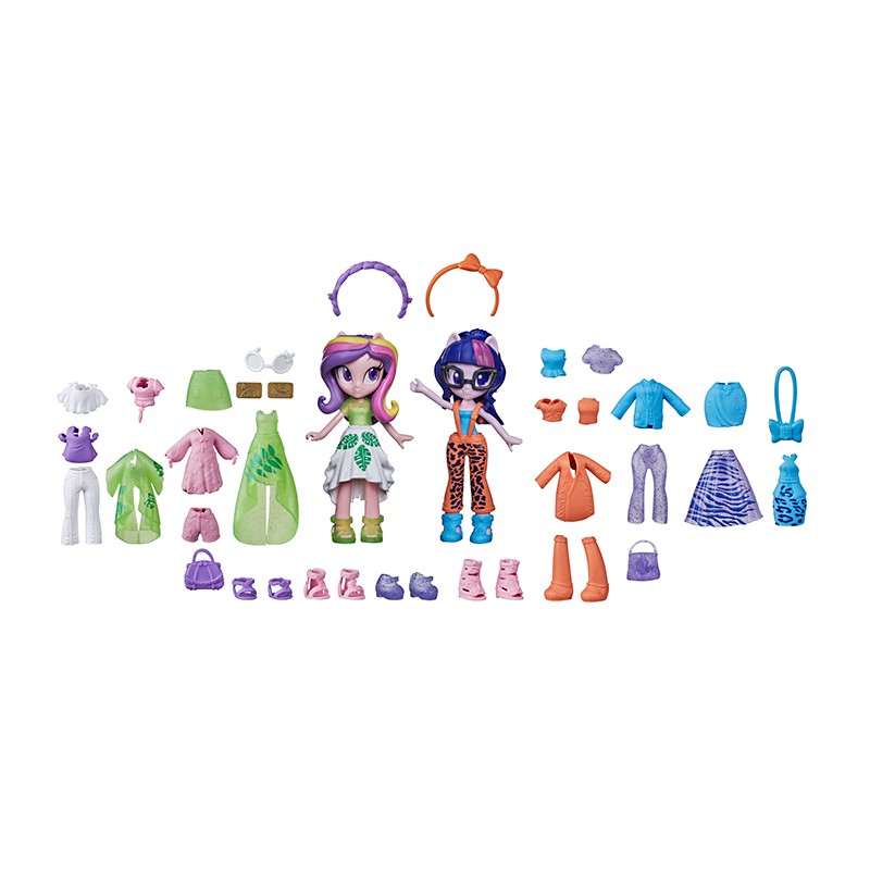 [Mã LIFEMKD3 giảm 100K đơn 499K] Đồ Chơi MY LITTLE PONY Cặp Đôi Equestria Girl Thời Trang F1587