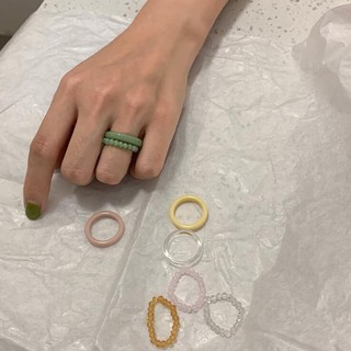 Set 2 Nhẫn Đính Đá Phong Cách Cổ Điển Dành Cho Nữ