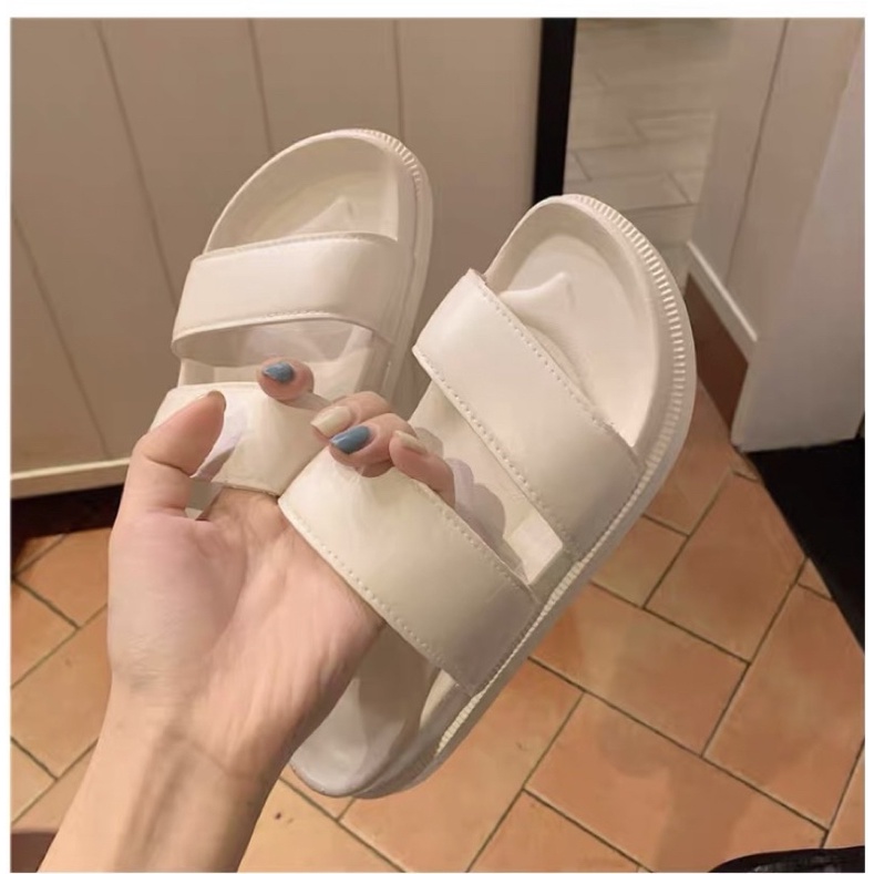 SẴN LẺ SIZE, IB SHOP TRƯỚC _ Dép ullzang quai ngang bản Hàn xinh xắn