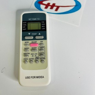 [Tặng kèm Pin] Điều khiển điều hòa, máy lạnh MIDEA - Hàng OEM cao cấp