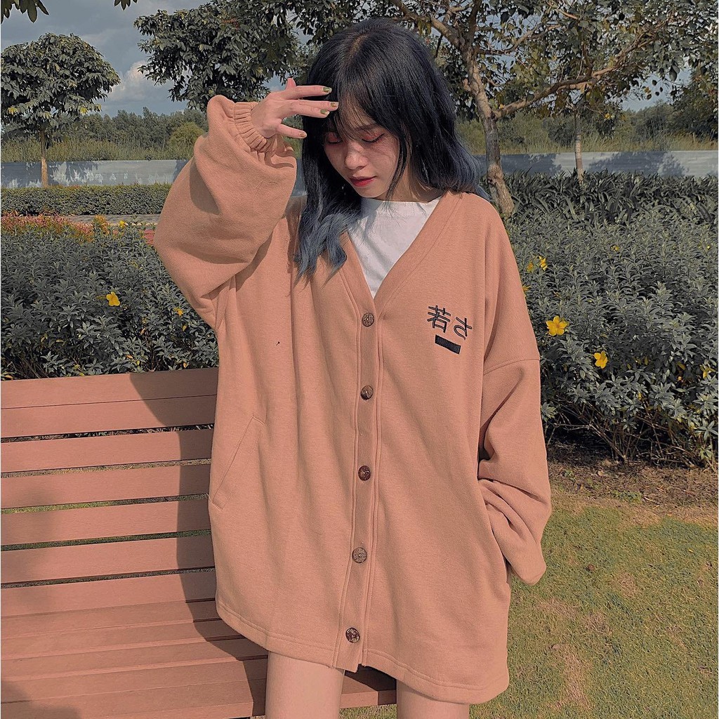 [ Freeship đơn hàng từ 99K] Áo khoác nỉ cardigan CUBE Ulzzang