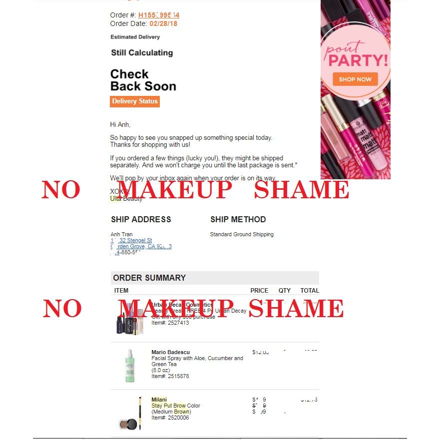 SET GEL MÀY KÈM CỌ MILANI STAY PUT BROW COLOR | BigBuy360 - bigbuy360.vn