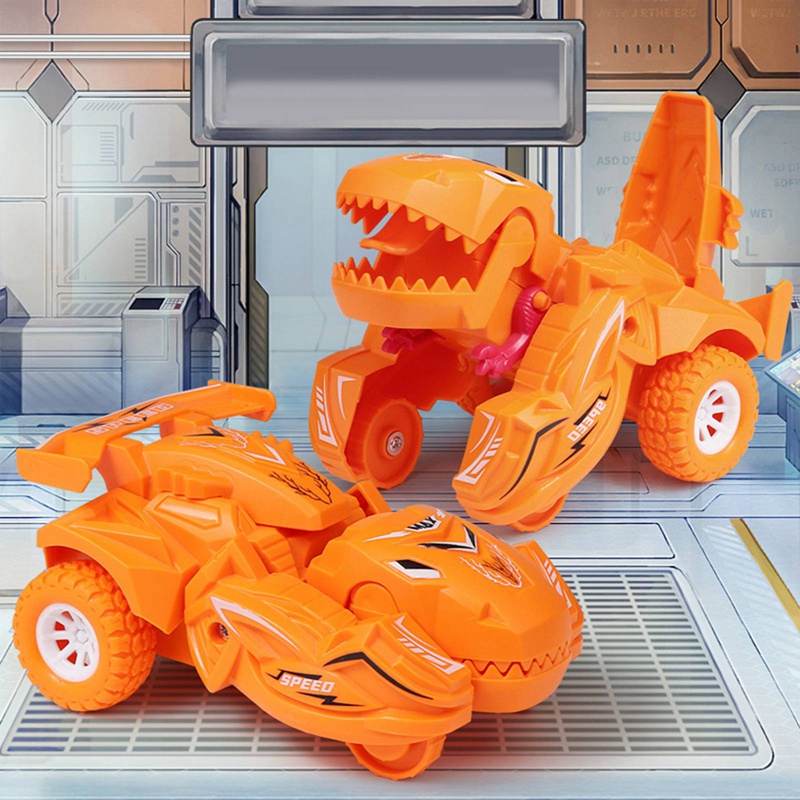 Mô hình đồ chơi khủng long biến hình xe hơi dành cho trẻ em